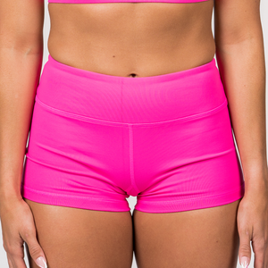 Classic Booty Shorts - Atomic Raspberry - Savage Barbell Apparel