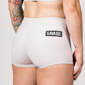 Classic Booty Shorts - Clay - Savage Barbell Apparel