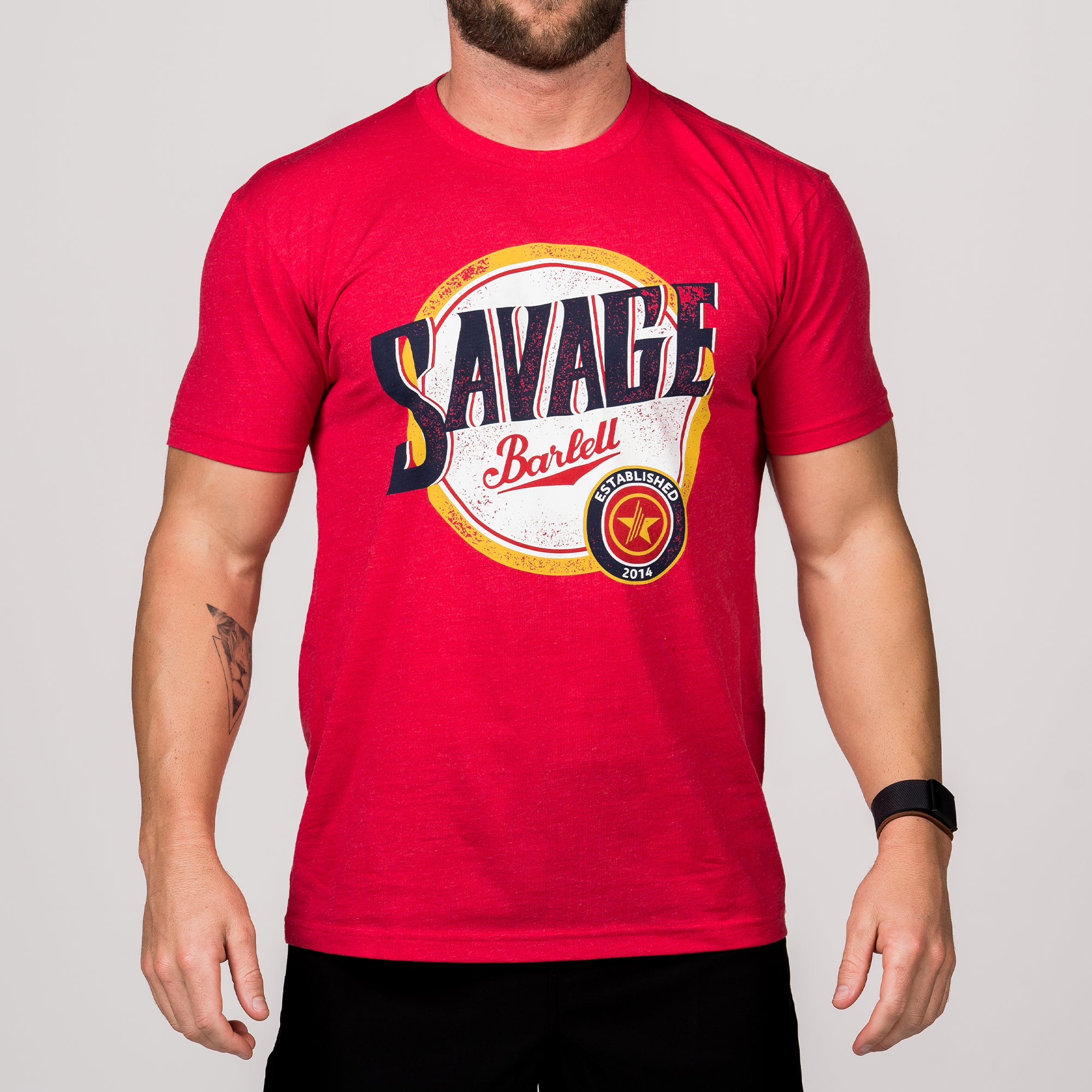 Men's T-Shirt - Savage Time - Savage Barbell Apparel