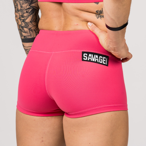 Release Date April 22nd - NEW Strawberry Booty Shorts - Savage Barbell Apparel