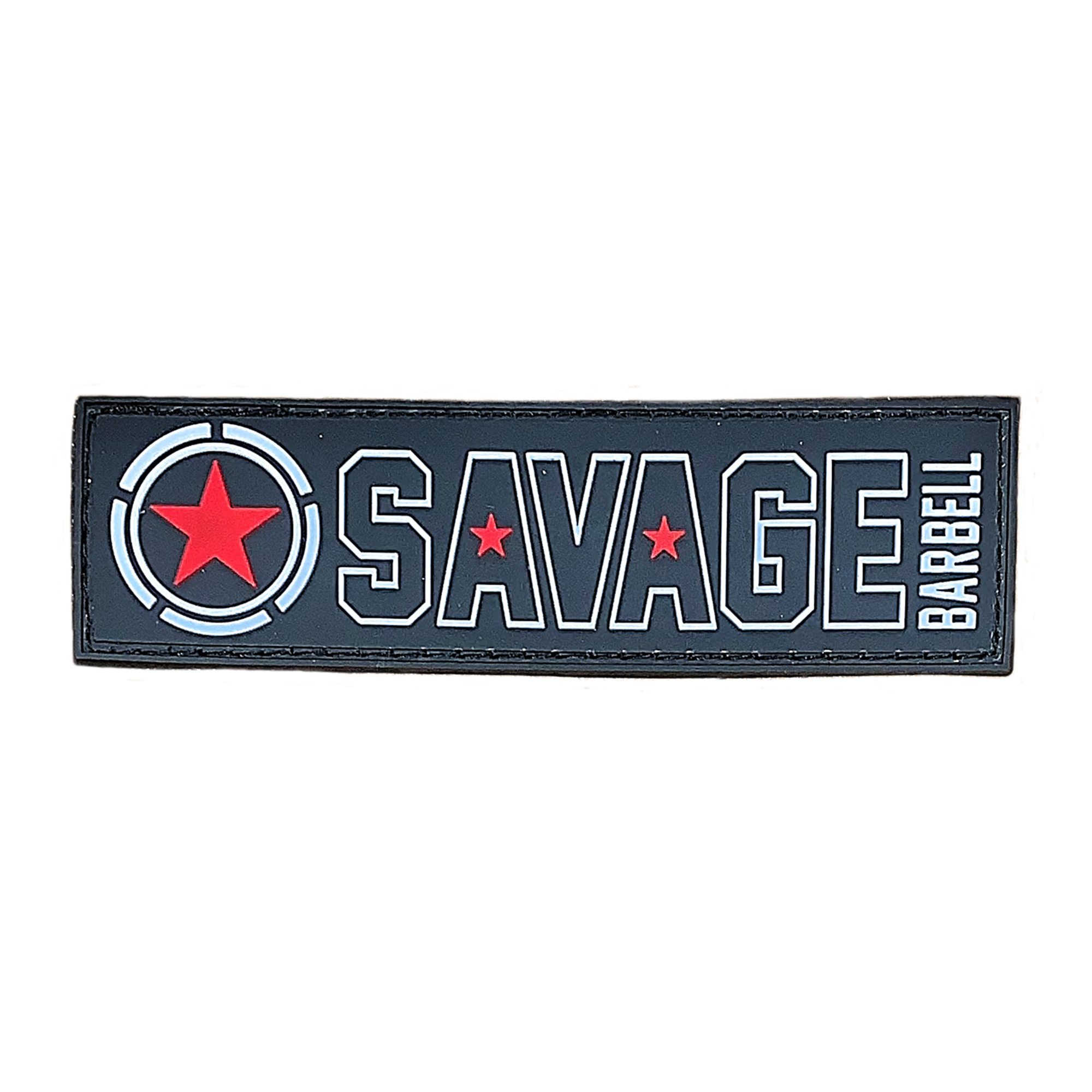 Savage Patch - Banner - Red Star - Savage Barbell Apparel