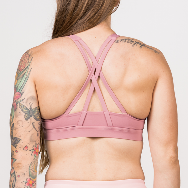 Sports Bra - 4-Strap High-Chest - Blossom