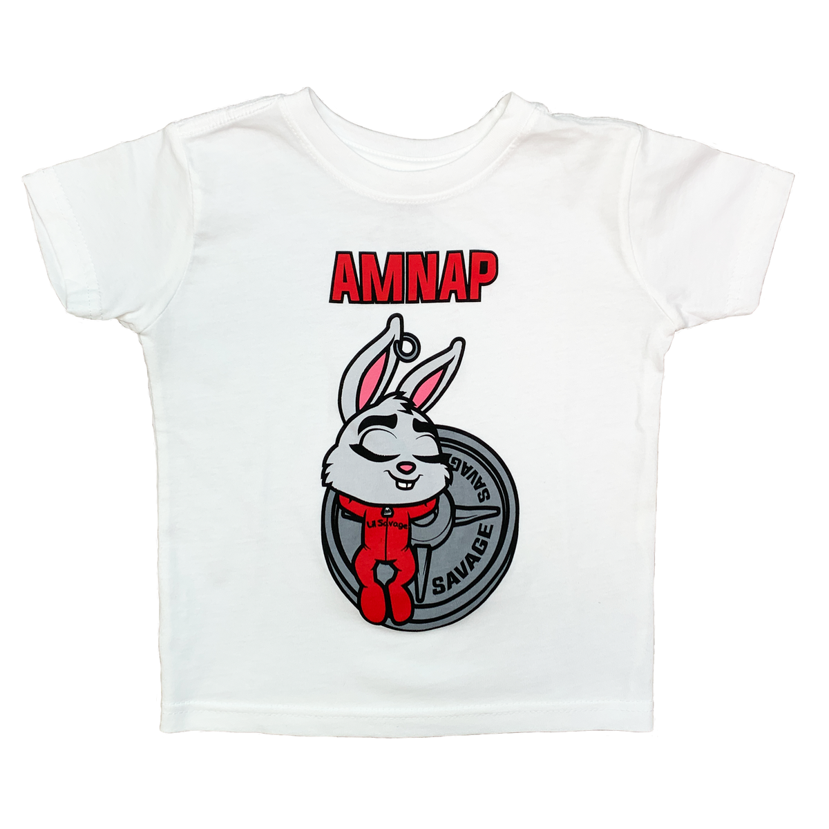 AMNAP - Bonnie Barbell- Onesie - Savage Barbell Apparel