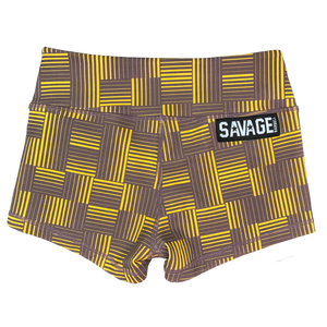 Booty Shorts - Basket Case - Savage Barbell Apparel