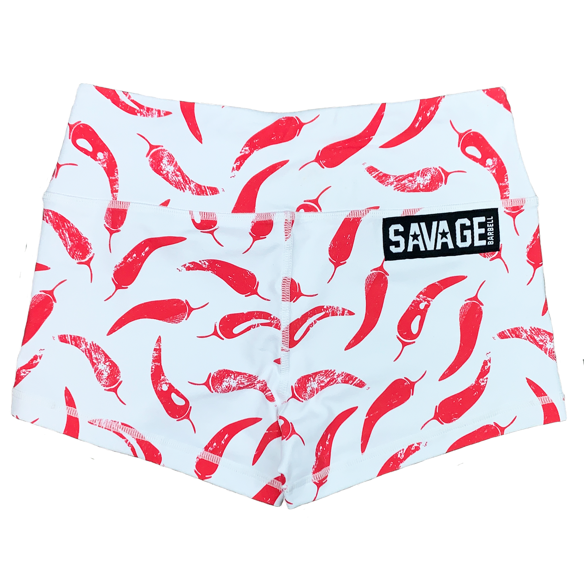 Booty Shorts - Chili Pepper - Savage Barbell Apparel