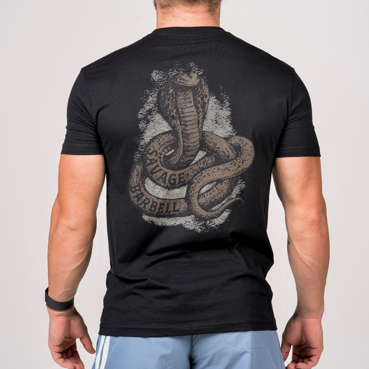 Mens T-Shirt - Cobra - Savage Barbell Apparel
