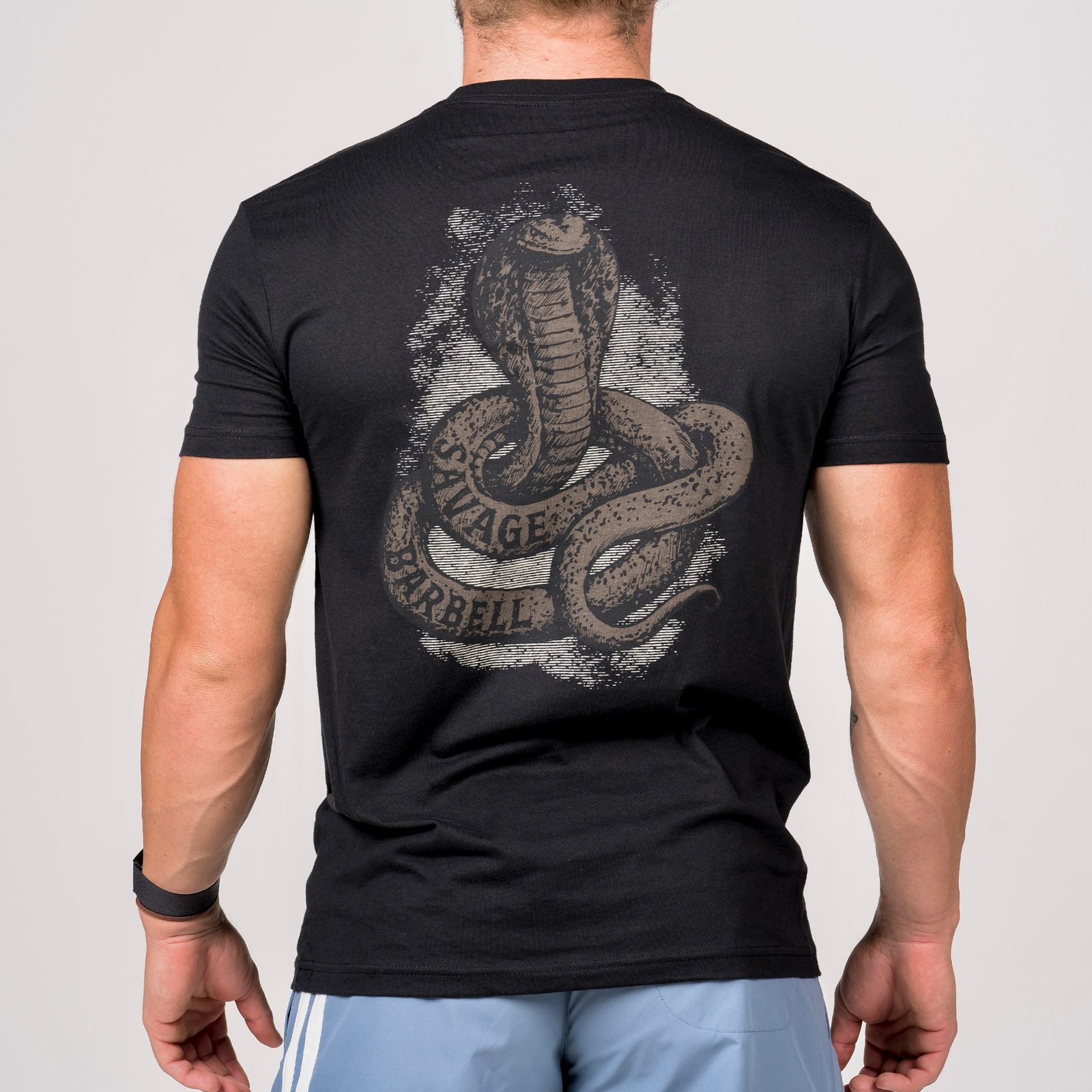 Mens T-Shirt - Cobra - Savage Barbell Apparel