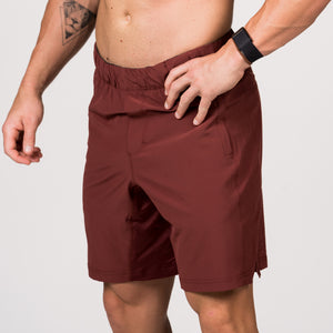 Men's Shorts - Competition 2.0 - Vintage Brick - Savage Barbell Apparel