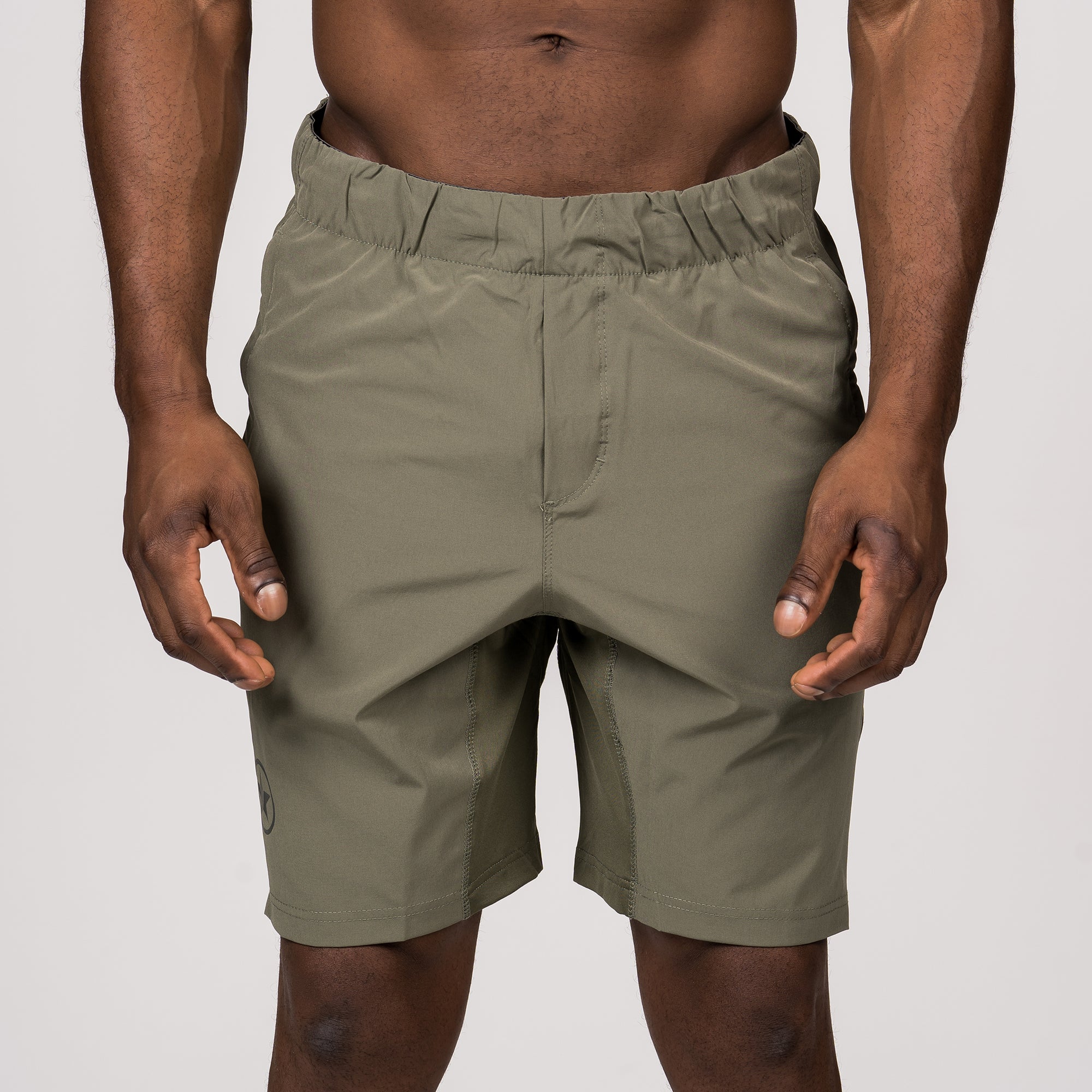 Men's Shorts - Competition 2.0 - Dusty Olive - Savage Barbell Apparel