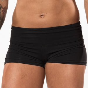Booty Shorts - Black - Savage Barbell Apparel