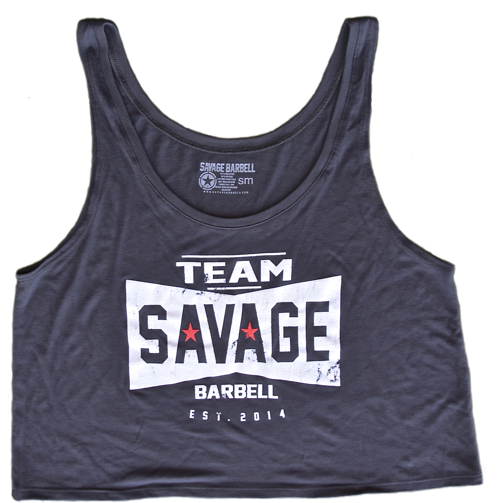 Crop Top - 2018 TEAM SAVAGE - Savage Barbell Apparel
