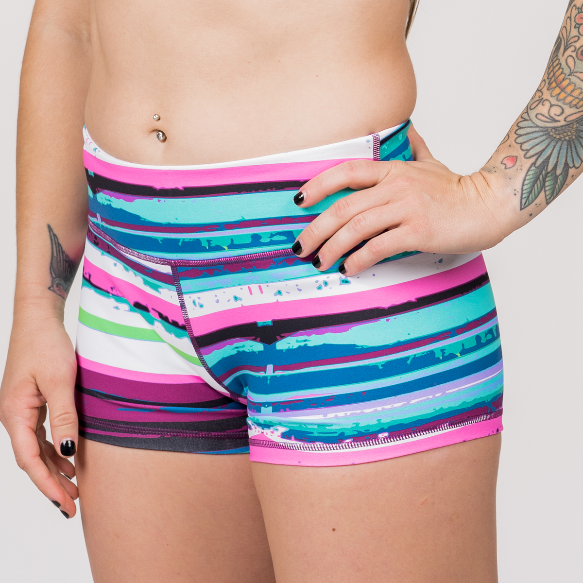 Booty Shorts - Foxy Booty - Savage Barbell Apparel