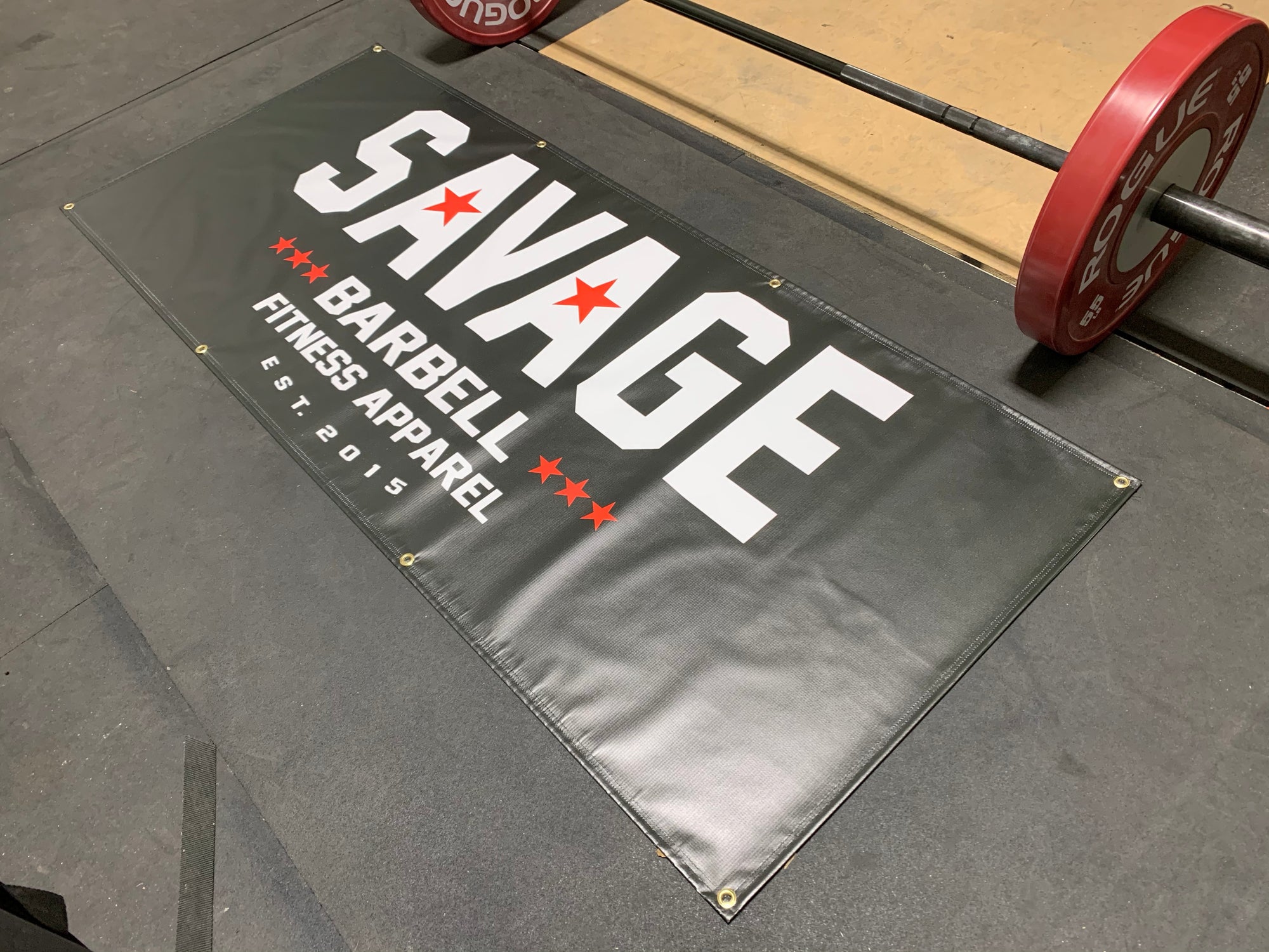 NEW Savage Barbell Banner - 72" x 30" - Savage Barbell Apparel