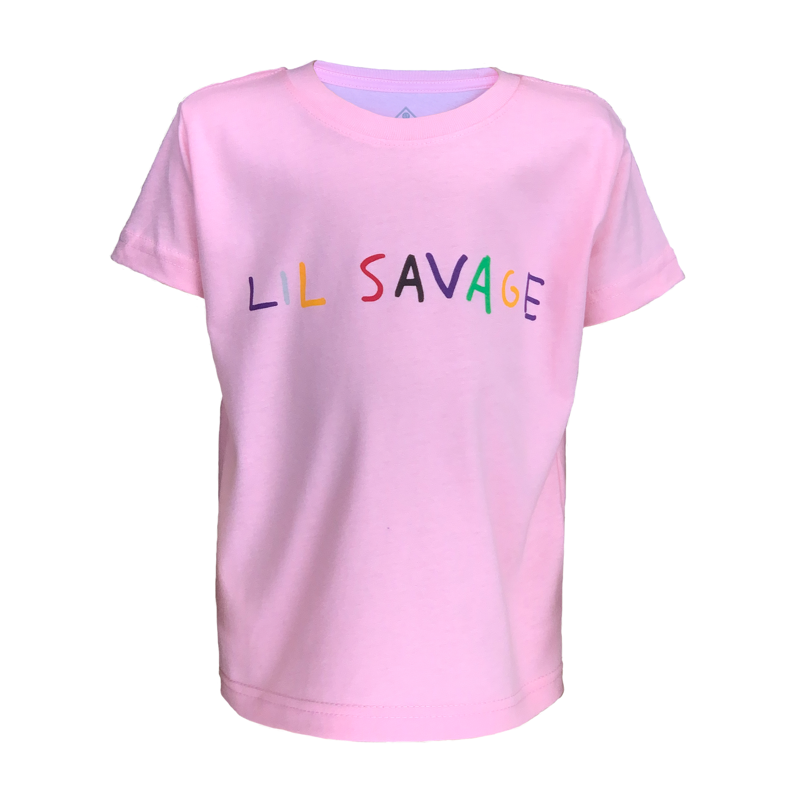 Kids Tee - Fresco - Pink - Savage Barbell Apparel