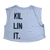 Sleeveless Crop T-Shirt - Killin' It - Savage Barbell Apparel
