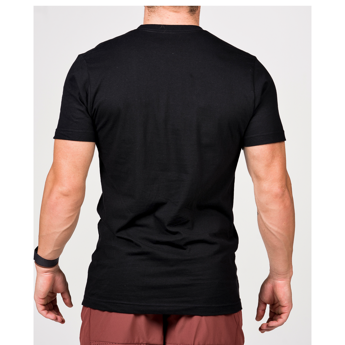 Mens T-Shirt - The King - Black - Savage Barbell Apparel