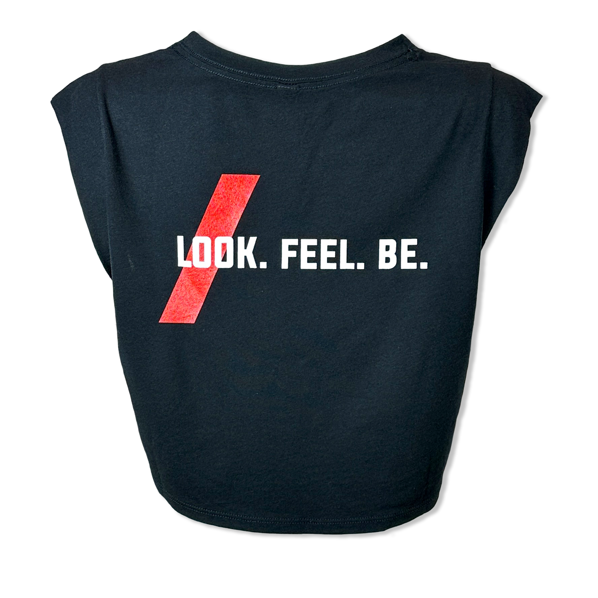 Women's Crop-T / Look Feel Be ~ Limited Edition - Savage Barbell Apparel