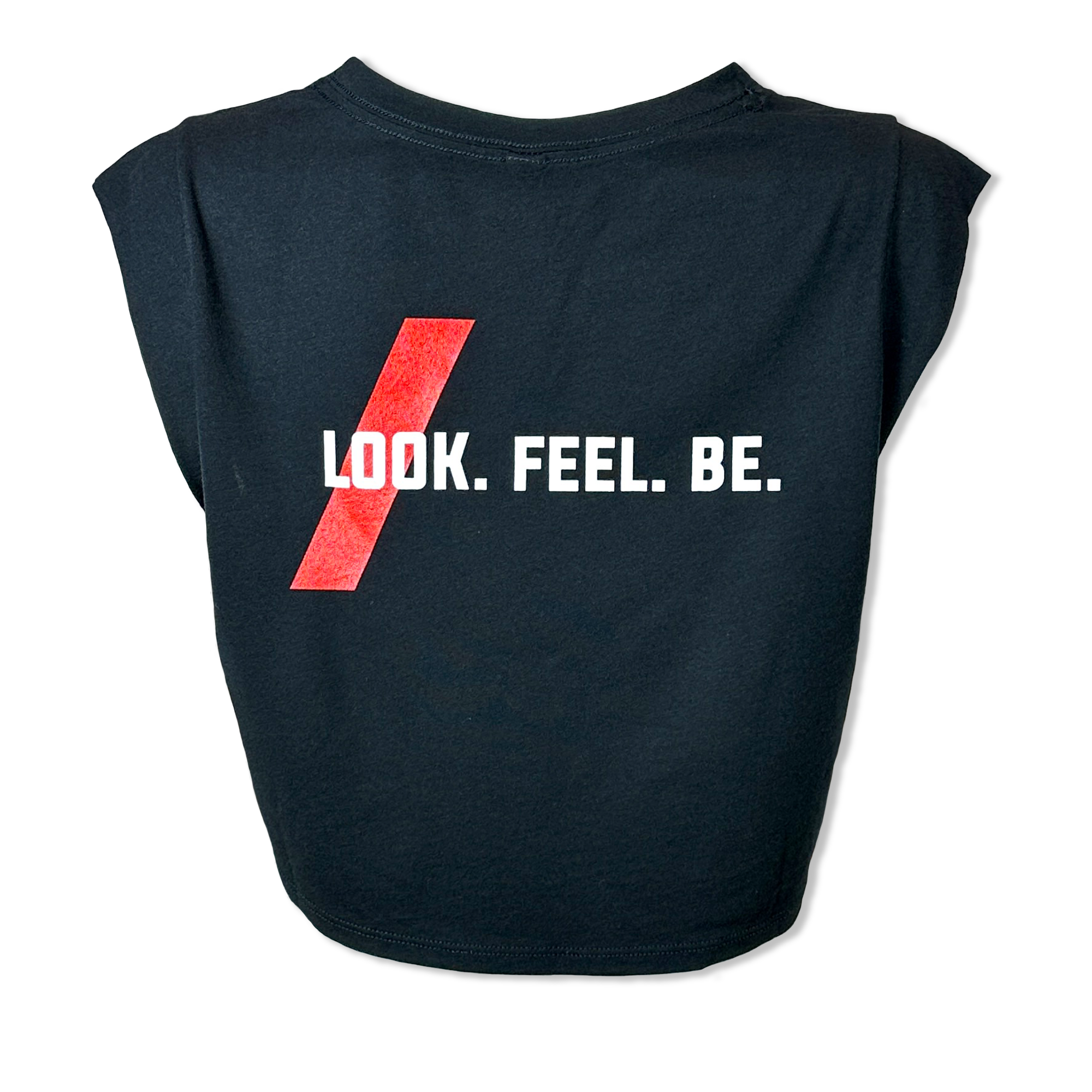 Women's Crop-T / Look Feel Be ~ Limited Edition - Savage Barbell Apparel