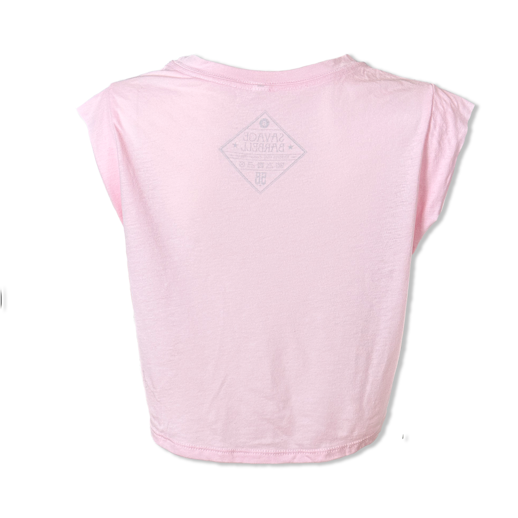 Women's Crop-T / Make it Hurt ~ Pink - Savage Barbell Apparel