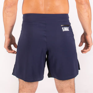Men's Shorts - Melee Fight Shorts - Navy - Savage Barbell Apparel
