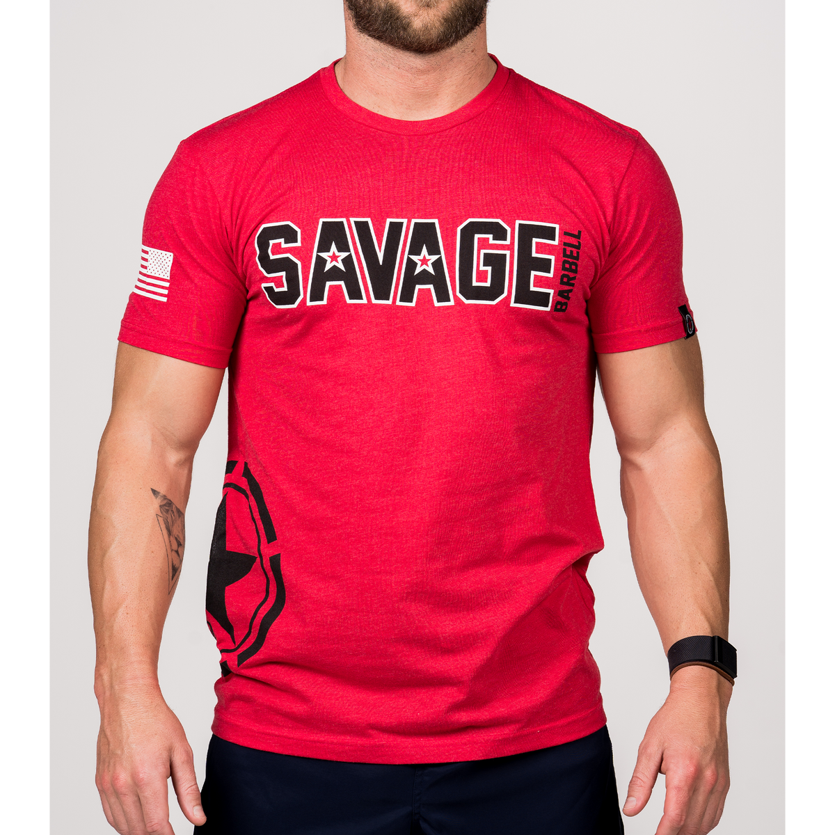 Men's T-shirt - Hip Star - Savage Barbell Apparel