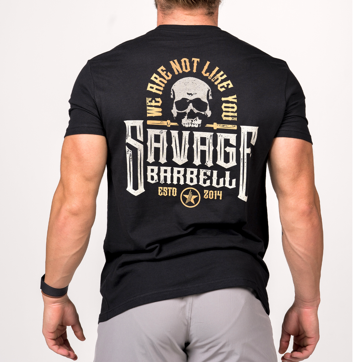 Men's T-Shirt - Not Like You - Savage Barbell Apparel
