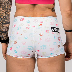 Booty Shorts - Paws - Savage Barbell Apparel