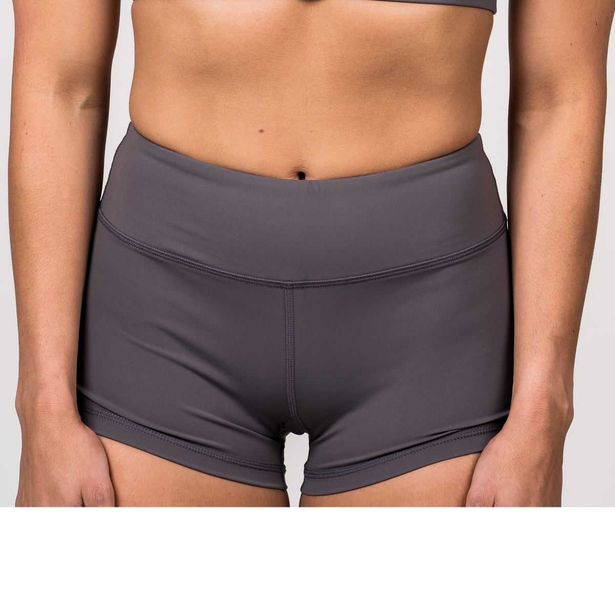 Classic Booty Shorts - Pepper - Savage Barbell Apparel