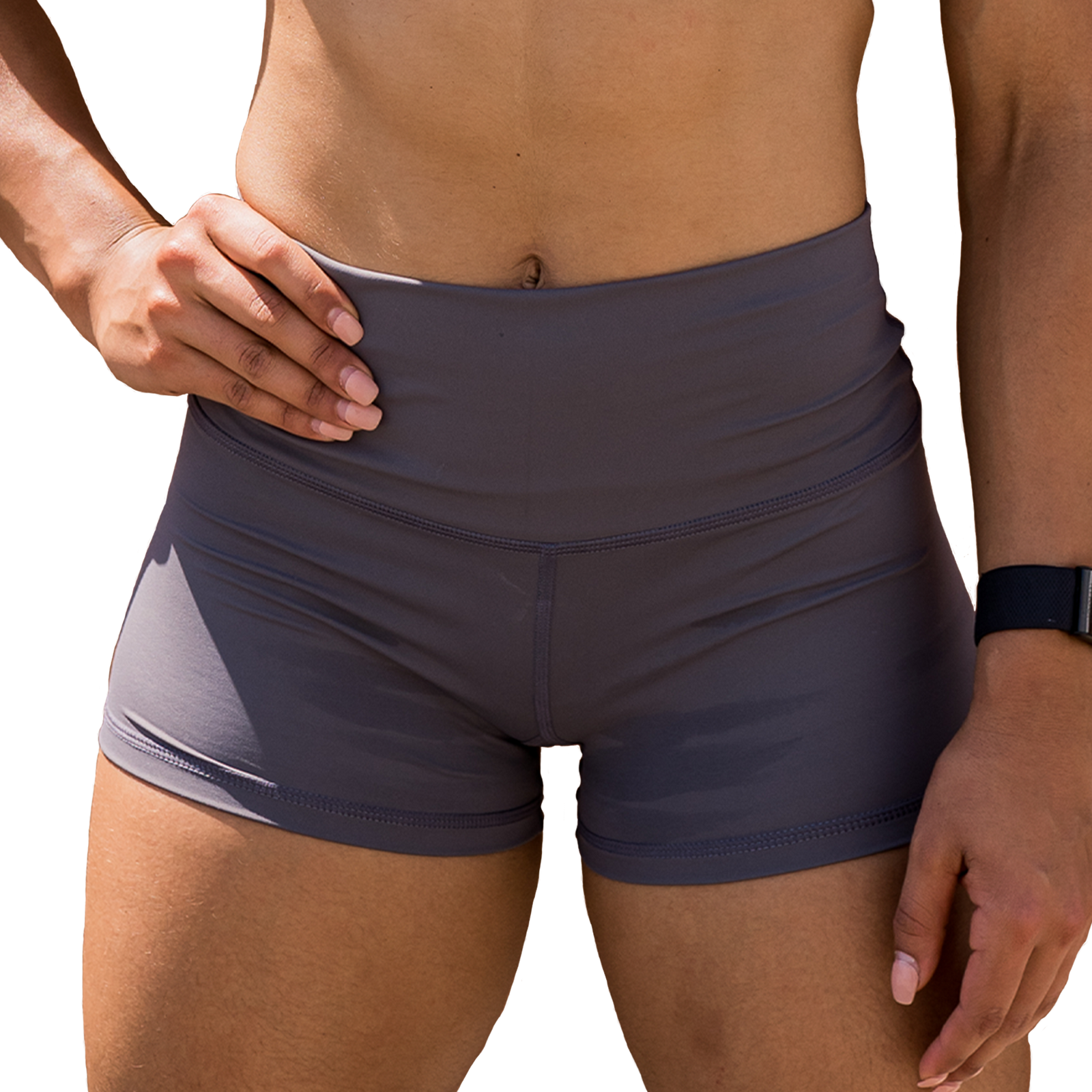 Release Date May 20th - NEW High Waist Booty Shorts - Pepper - Savage Barbell Apparel