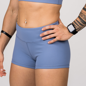 Release Date April 22nd - NEW Periwinkle Blue Booty Shorts - Savage Barbell Apparel