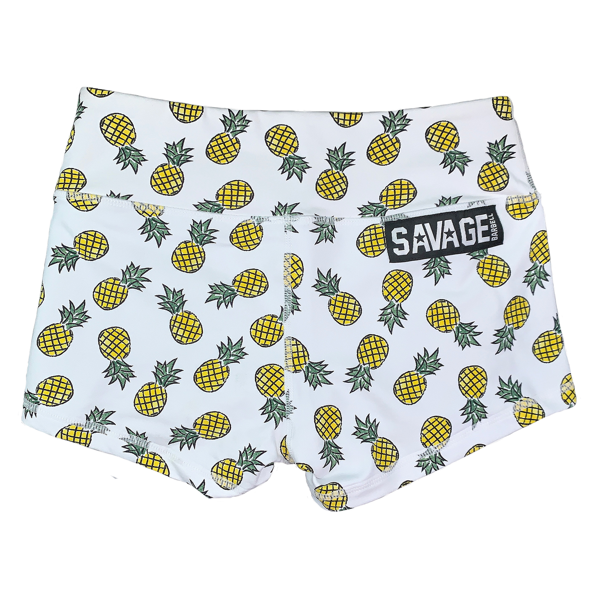 Booty Shorts - Pineapple Express - Savage Barbell Apparel