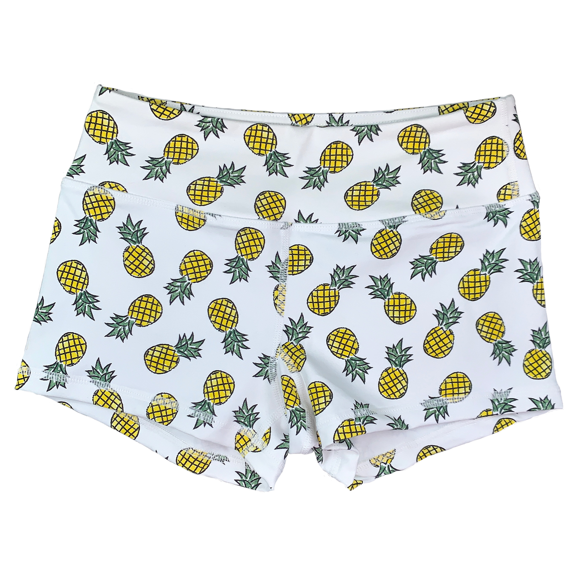 Booty Shorts - Pineapple Express - Savage Barbell Apparel