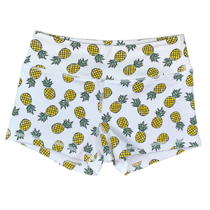 Booty Shorts - Pineapple Express - Savage Barbell Apparel