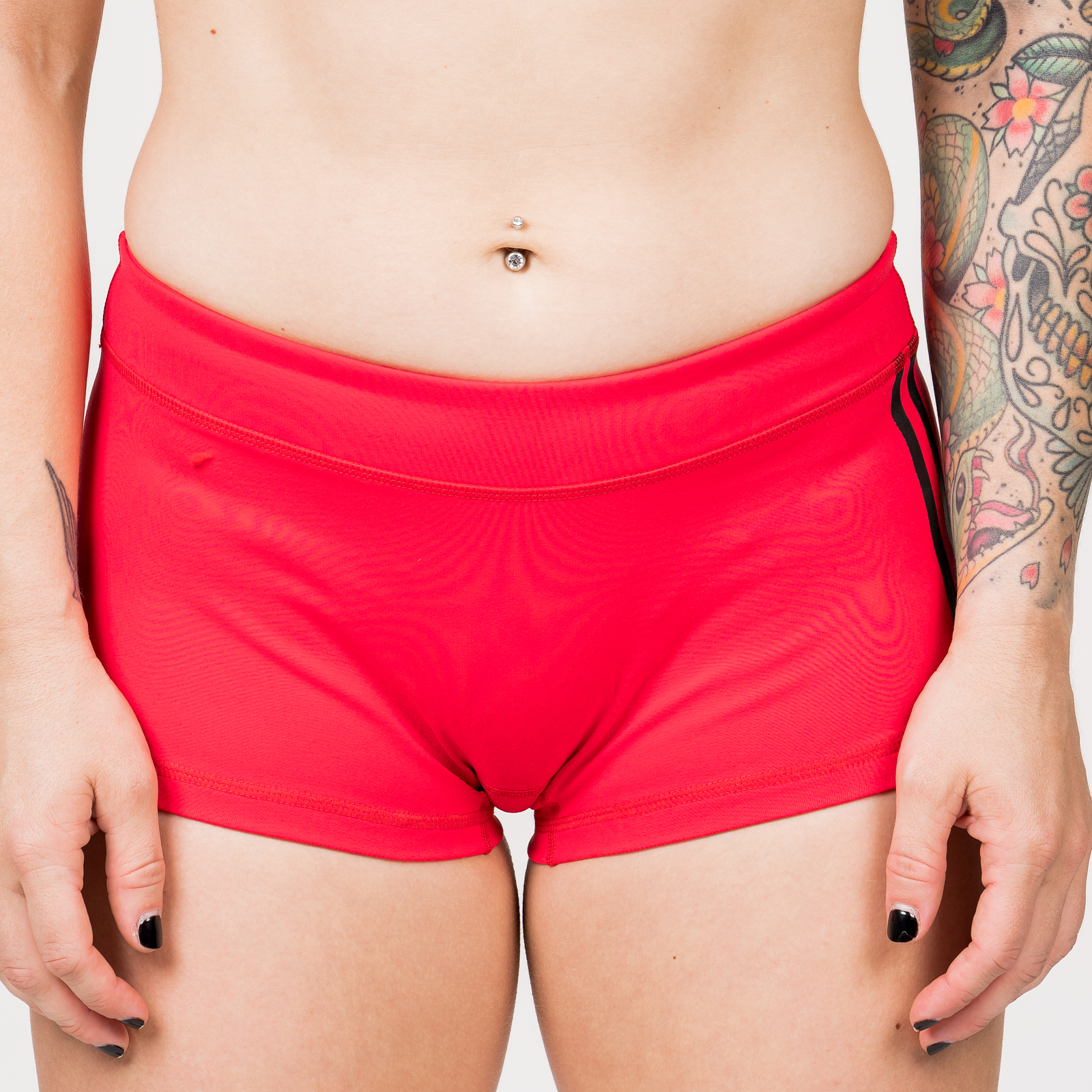 VIPER SQUAD Low Rise Booty Shorts - Savage Barbell Apparel