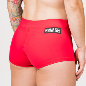 VIPER SQUAD Low Rise Booty Shorts - Savage Barbell Apparel