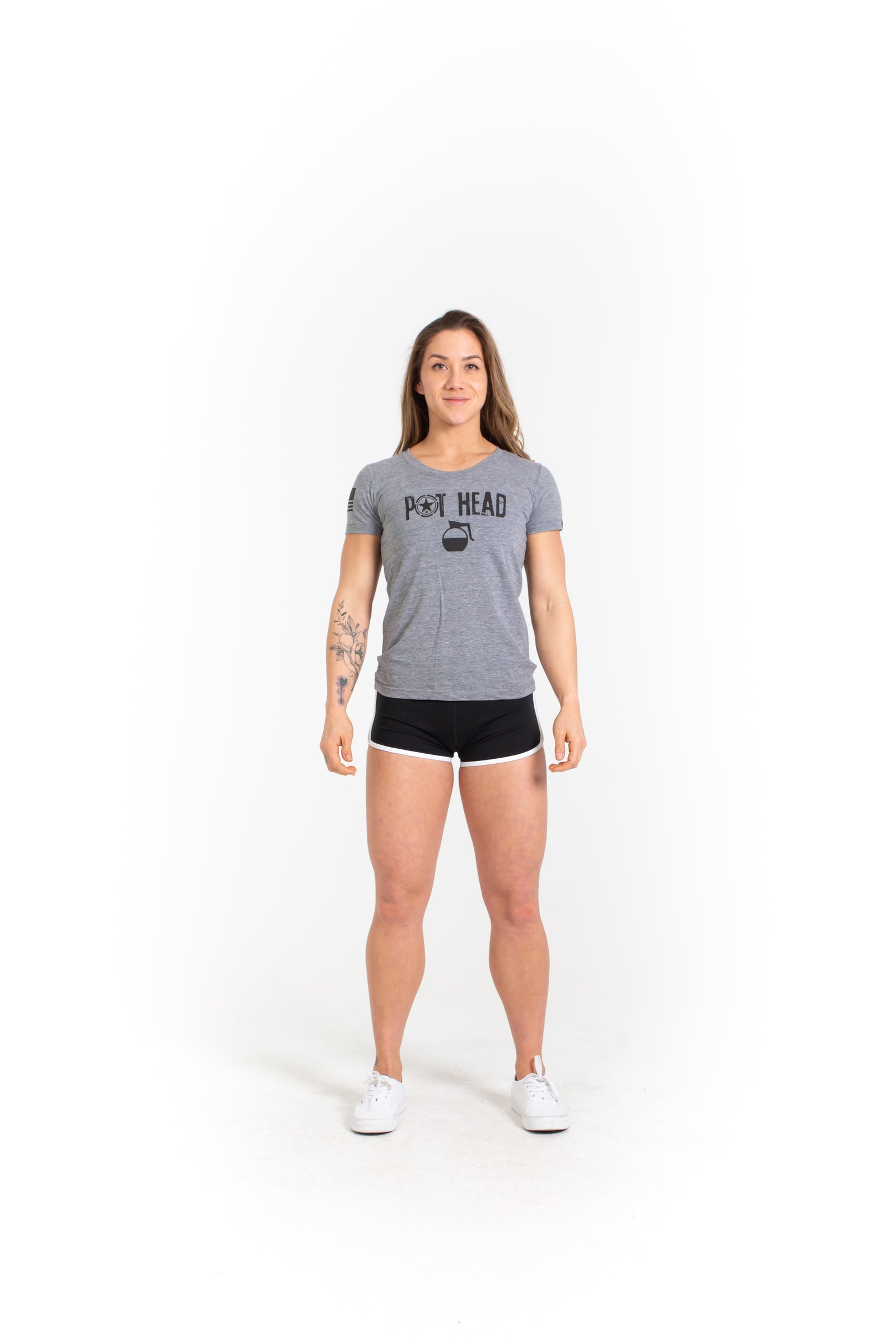 Women's T-Shirt - Pot Head - Savage Barbell Apparel