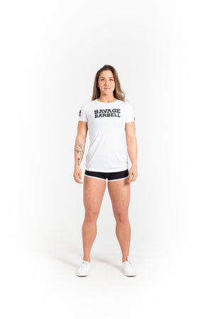 Women's T-Shirt - Suicide Squad ~ White - Savage Barbell Apparel