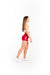 Booty Shorts - Red - Savage Barbell Apparel