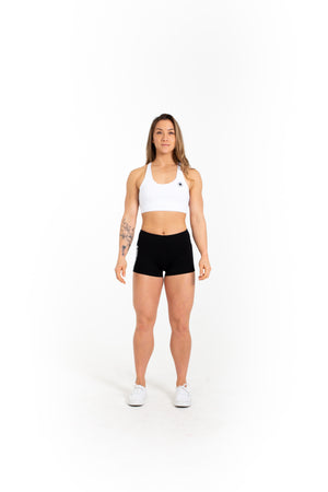 Booty Shorts - Black - Savage Barbell Apparel