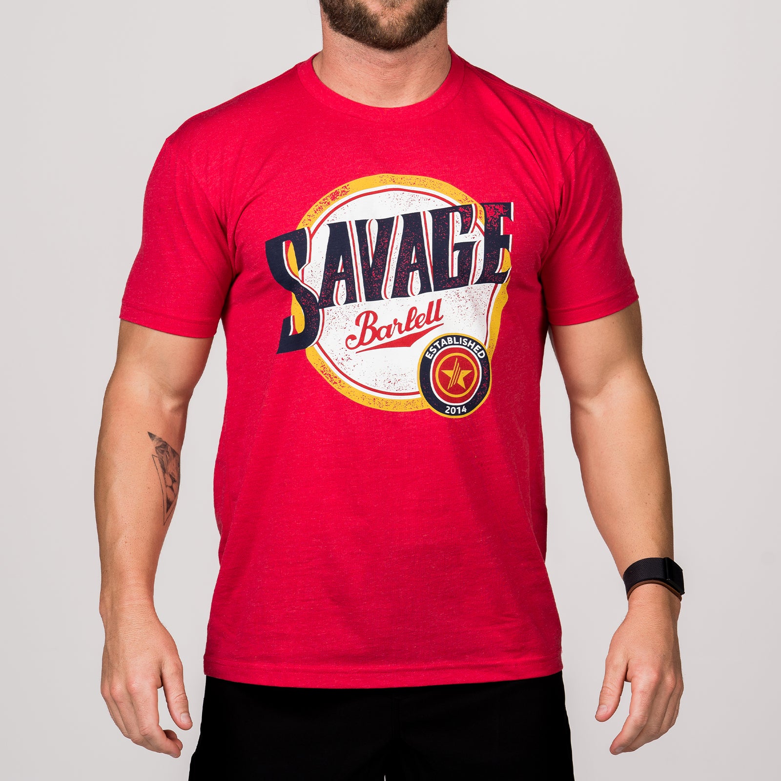 Men's T-Shirt - Savage Time - Savage Barbell Apparel