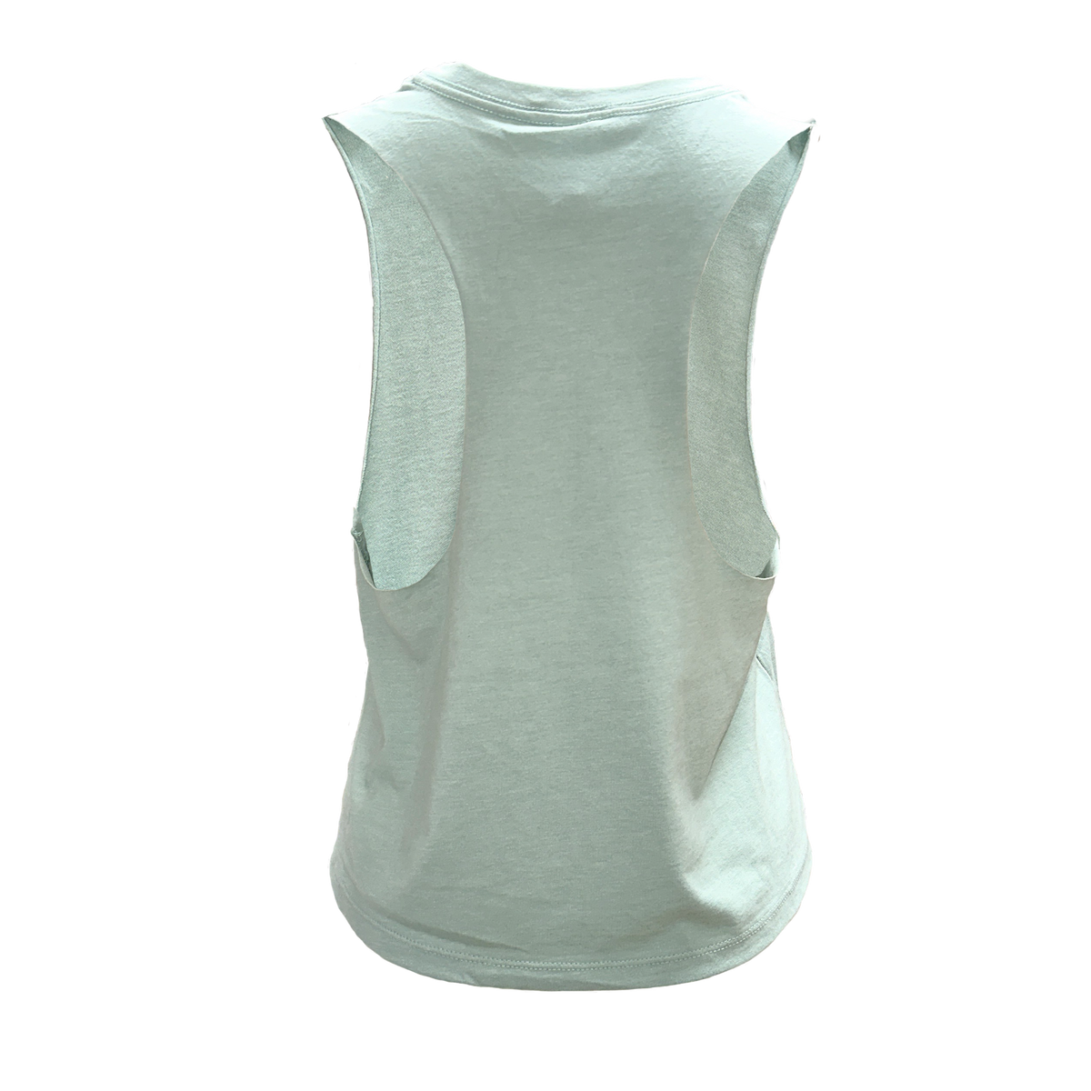 Women's Racerback Crop Tank ~ Sea Foam - Savage Barbell Apparel