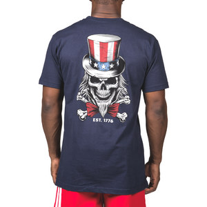Mens T-Shirt - Uncle Sam - Savage Barbell Apparel