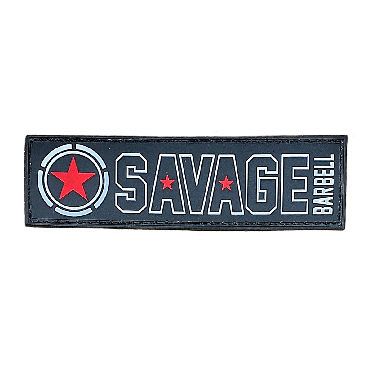 Savage Patch - Banner - Red Star - Savage Barbell Apparel