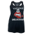 Women's Vicious n Delicious Racer-Back Tank Top - Black - Savage Barbell Apparel