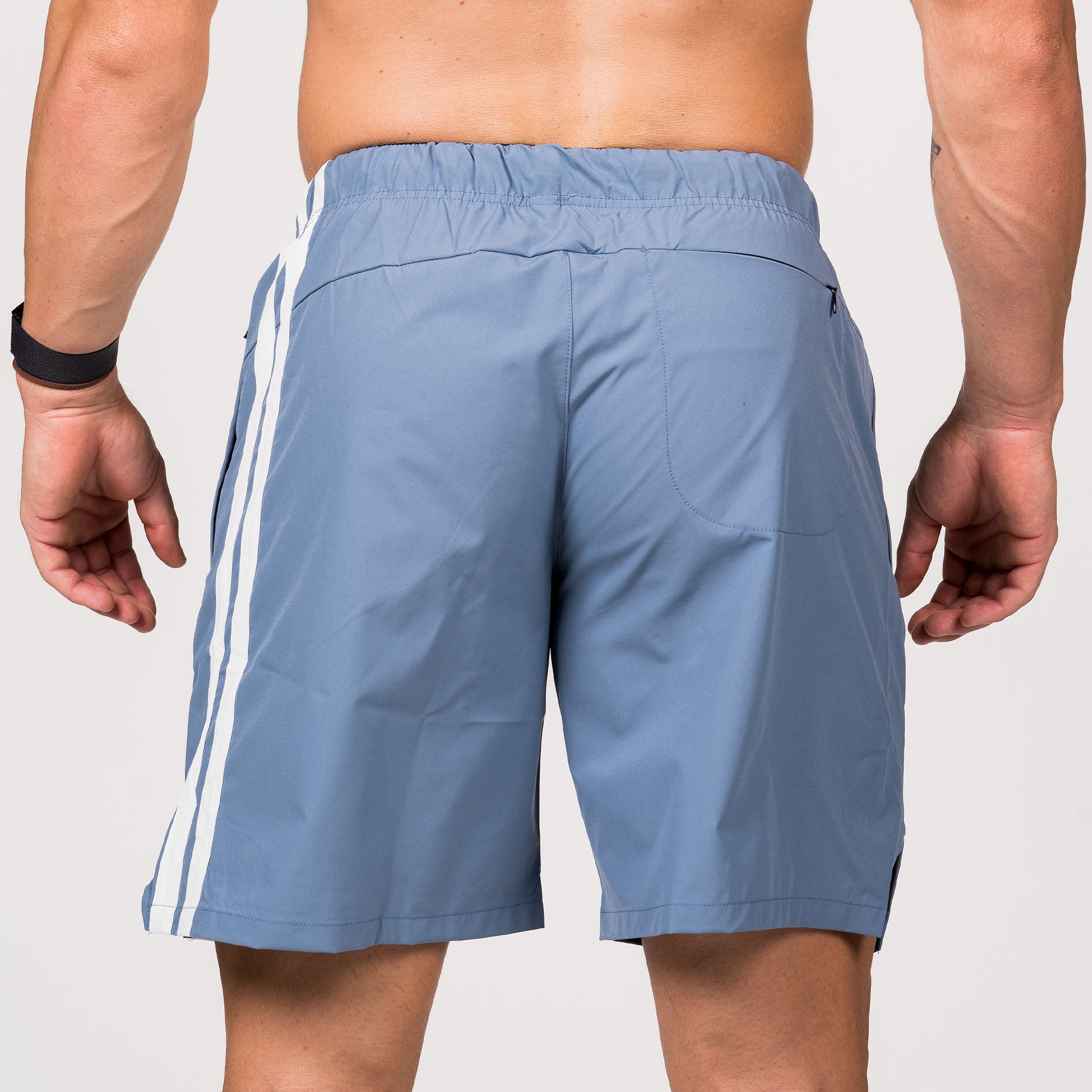 Men's Shorts - Viper - Blue Steel - Savage Barbell Apparel