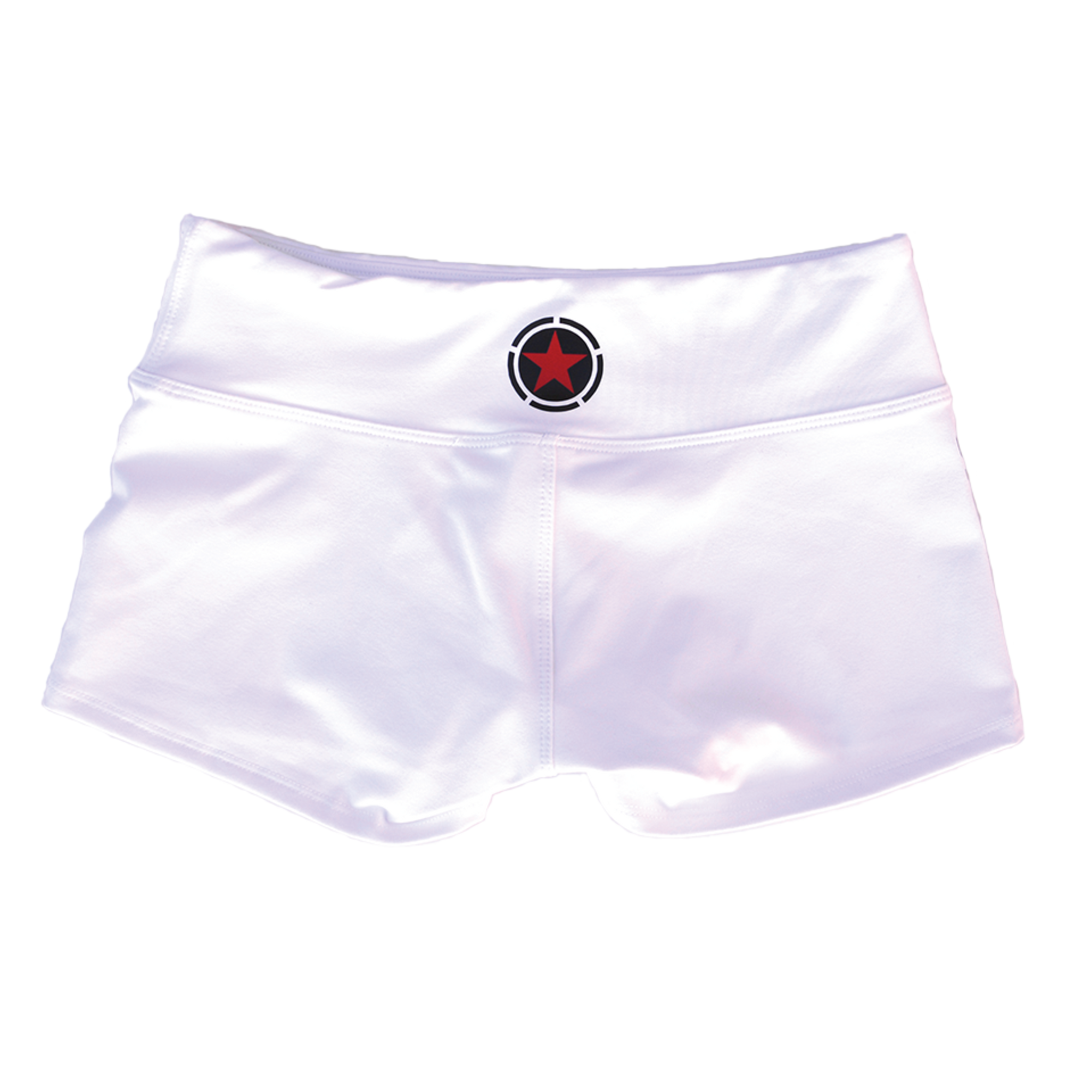 Booty Shorts - White - Savage Barbell Apparel