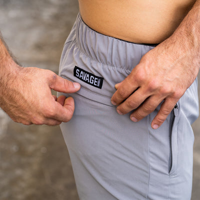 Men's Joggers - Steel Gray - Savage Barbell Apparel