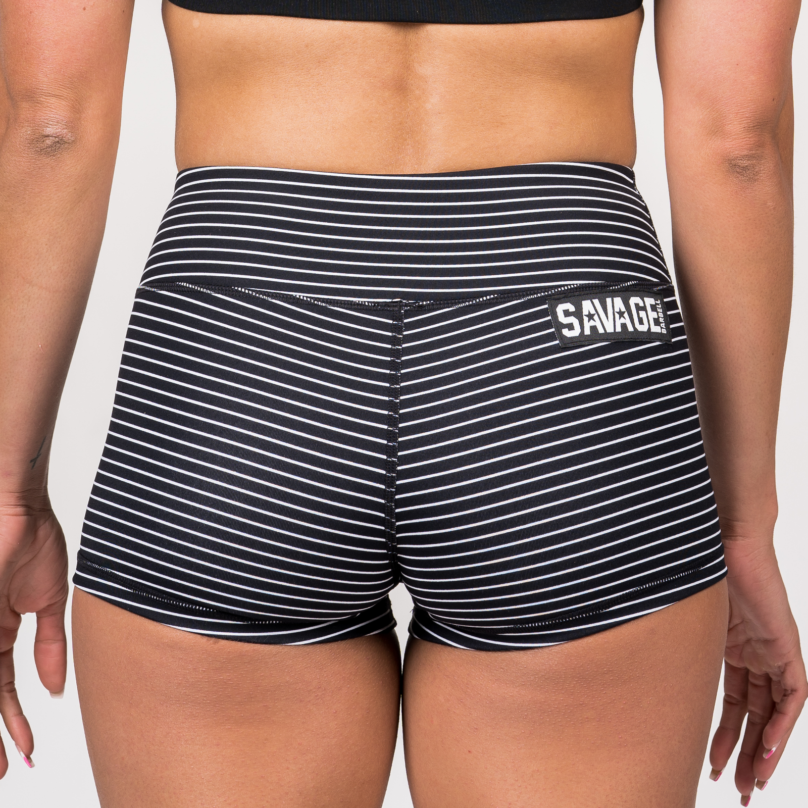 Booty Shorts - Jailhouse - Savage Barbell Apparel